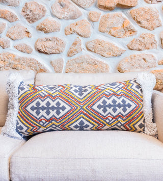 Edgar Organic Cotton Lumbar Pillow - YaYa & Co.