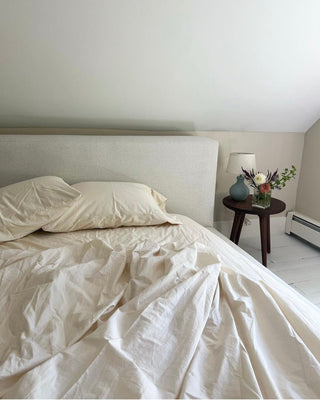 Willow Organic Cotton Percale Bedding Set - 300 TC - YaYa & Co.