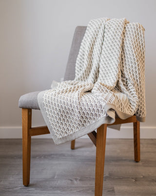 Arlen Organic Cotton Knit Throw - YaYa & Co.