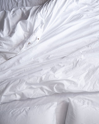 Audrey Organic Relaxed Sateen Cotton Duvet Cover - 600TC - YaYa & Co.