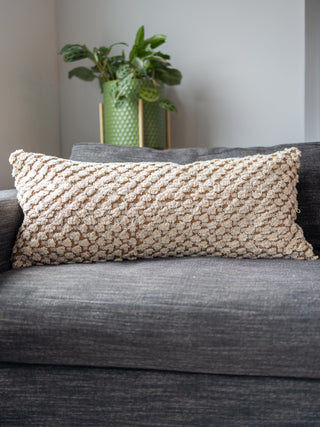 Elm Organic Cotton Throw Pillow - YaYa & Co.