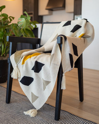 Knox Kids Organic Cotton Boho Throw Blanket - YaYa & Co.