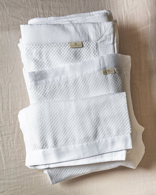 Maude Organic Cotton Quilted Bed Throw with Euro Shams - YaYa & Co.