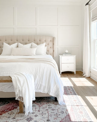 Noelle Organic Cotton Sateen Bedding Set - 800 TC - YaYa & Co.