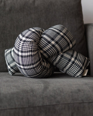 Quillow Handmade Organic Cotton Knot Pillow - YaYa & Co.