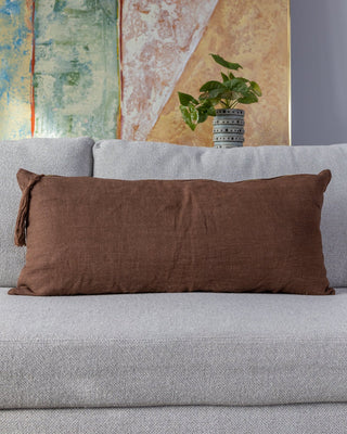 Tinsley Organic Linen Lumbar Pillow - YaYa & Co.