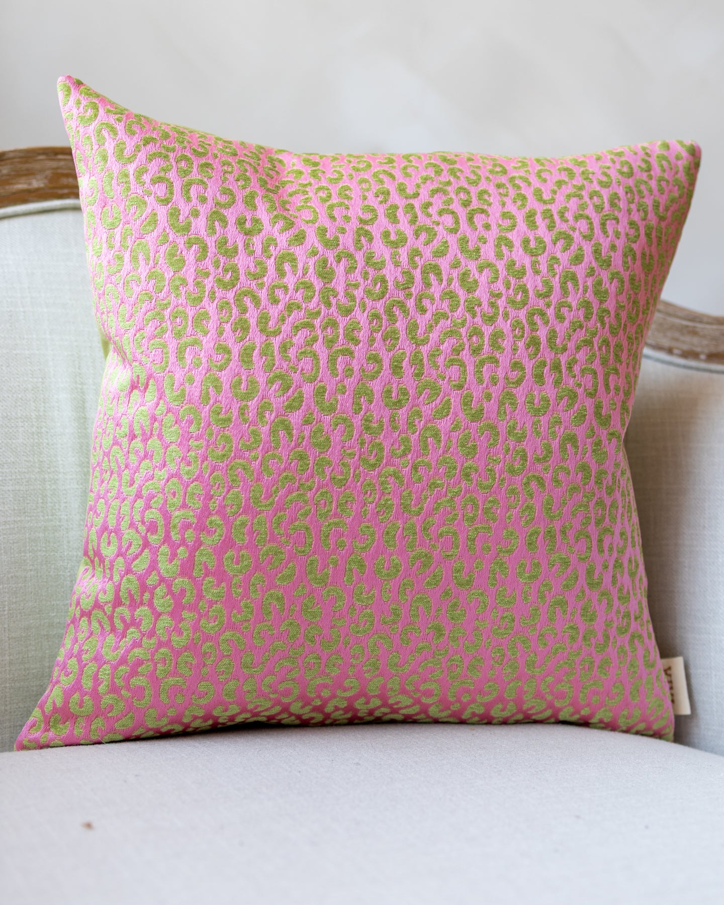 Gabriella Embroidered Cheetah Throw Pillow – YaYa & Co.