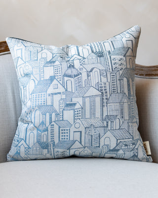 Vivian Abstract House Throw Pillow