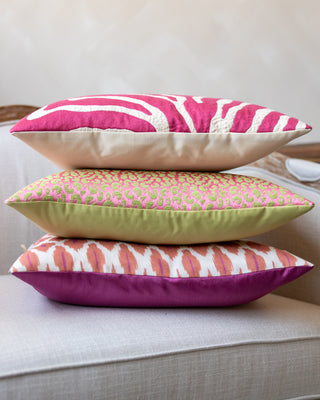 Mina Ikat Throw Pillow