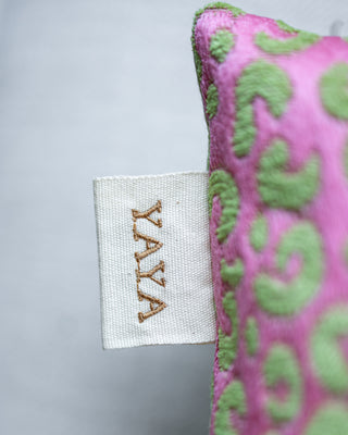 Gabriella Embroidered Cheetah Throw Pillow