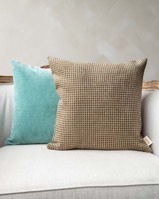 Logan Geometric Velvet Throw Pillow