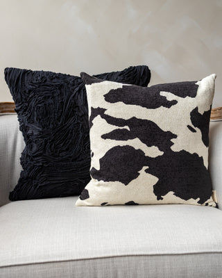 Gianna Cow Print Throw Pillow