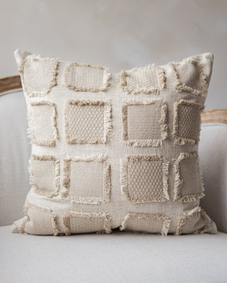 Cove Organic Linen Throw Pillow