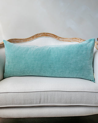 Paula Velvet Lumbar Pillow