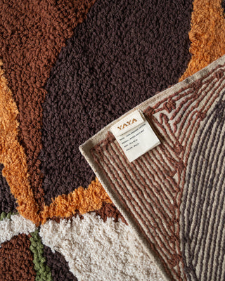 Reese Organic Cotton Handmade Tufted Abstract Bathmat