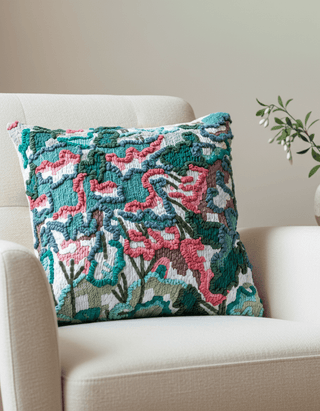 Miller Organic Cotton Abstract Throw Pillow $150 Today Only