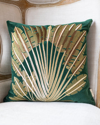 Gemma Organic Cotton Velvet Throw Pillow