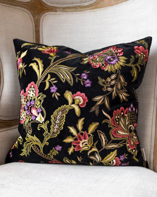 Monica Organic Cotton Velvet Throw Pillow