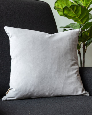 Amber Organic Cotton Velvet Throw Pillow