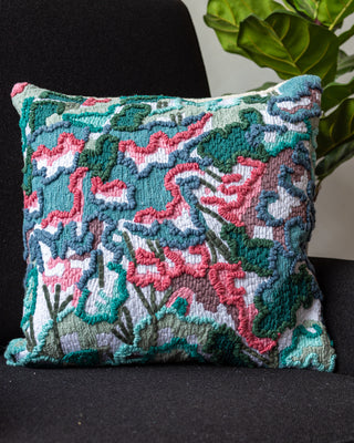 Miller Organic Cotton Abstract Throw Pillow