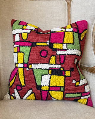 Drew Organic Cotton Throw Pillow $160 Today Only