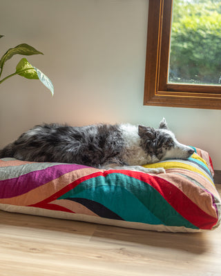 Cleo Organic Cotton Dog Bed