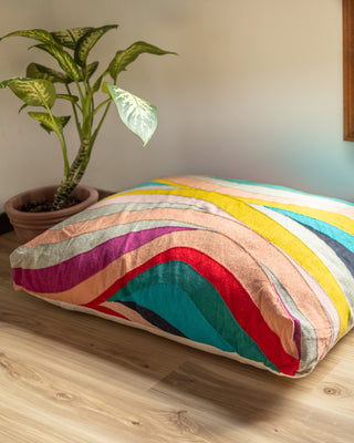 Cleo Organic Cotton Dog Bed
