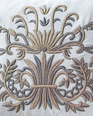 Amber Organic Cotton Velvet Throw Pillow