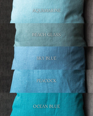 Chiara Organic Linen Throw Pillow