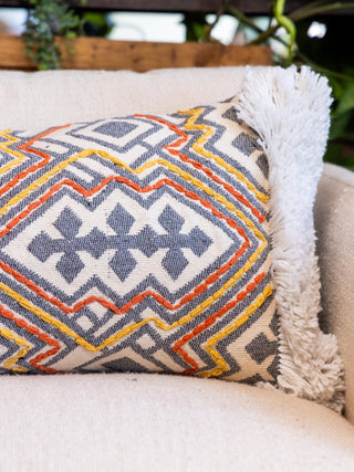 Edgar Organic Cotton Lumbar Pillow - YaYa & Co.