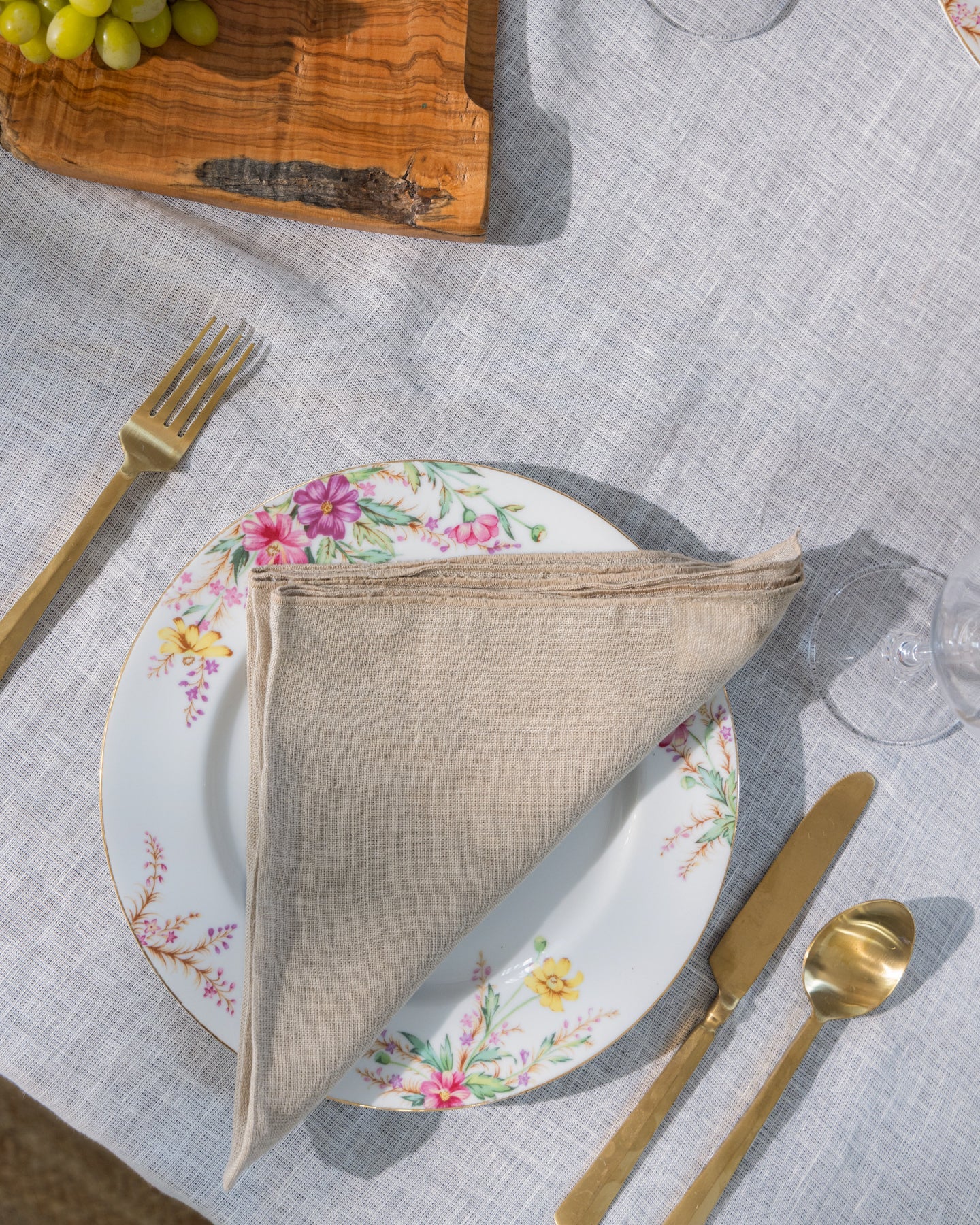 Gigi Organic Linen Napkin Set - YaYa & Co.