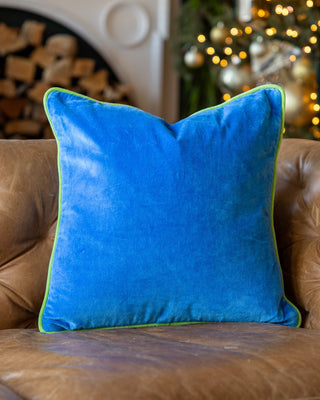 Olivia Organic Cotton Velvet Throw Pillow $100 Today Only - YaYa & Co.