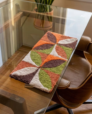 Reese Organic Cotton Tufted Abstract Computer Rug