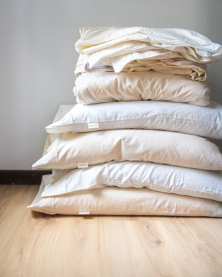 Rosie Reversible Organic Cotton Queen Duvet Cover Set - 400 TC