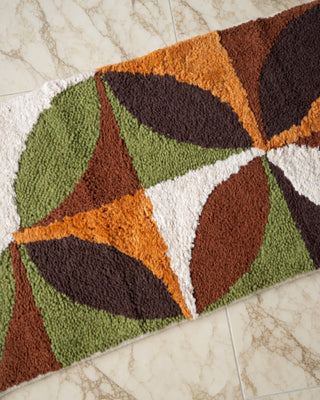 Reese Organic Cotton Handmade Tufted Abstract Bathmat