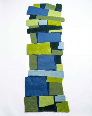 Tulani Organic Cotton Handmade Tufted Abstract Runner Rug