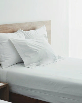 Willow Organic Cotton Percale Queen White Pillow Sham - 300 TC $16 Today Only - YaYa & Co.