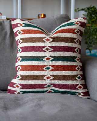 Zoya Organic Cotton Kilim Throw Pillow Coming Soon! - YaYa & Co.