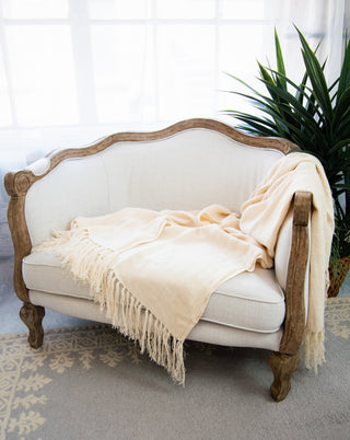 Tinsley Organic Linen Throw Blanket $60 Today Only