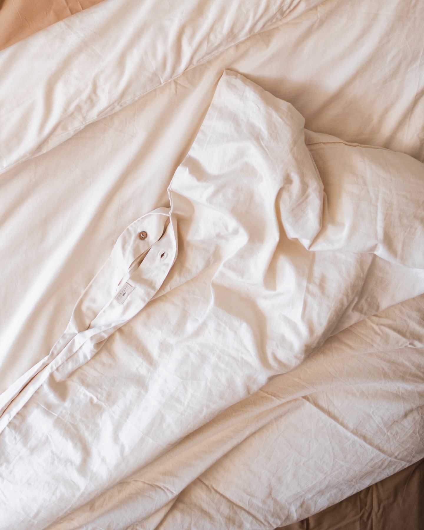 Audrey Organic Relaxed Sateen Cotton Duvet Cover - 600TC - YaYa & Co.