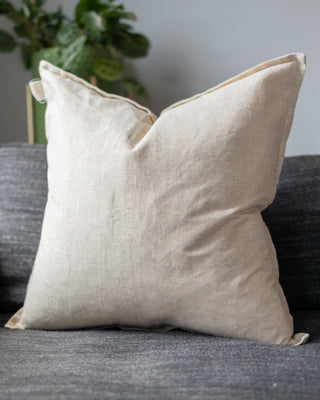 Ayla Organic Cotton Canvas Throw Pillow - YaYa & Co.