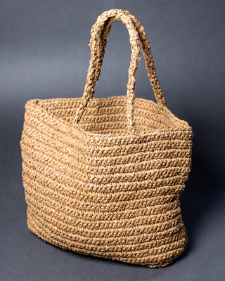 Charlotte Organic Jute Shoulder Bag - YaYa & Co.