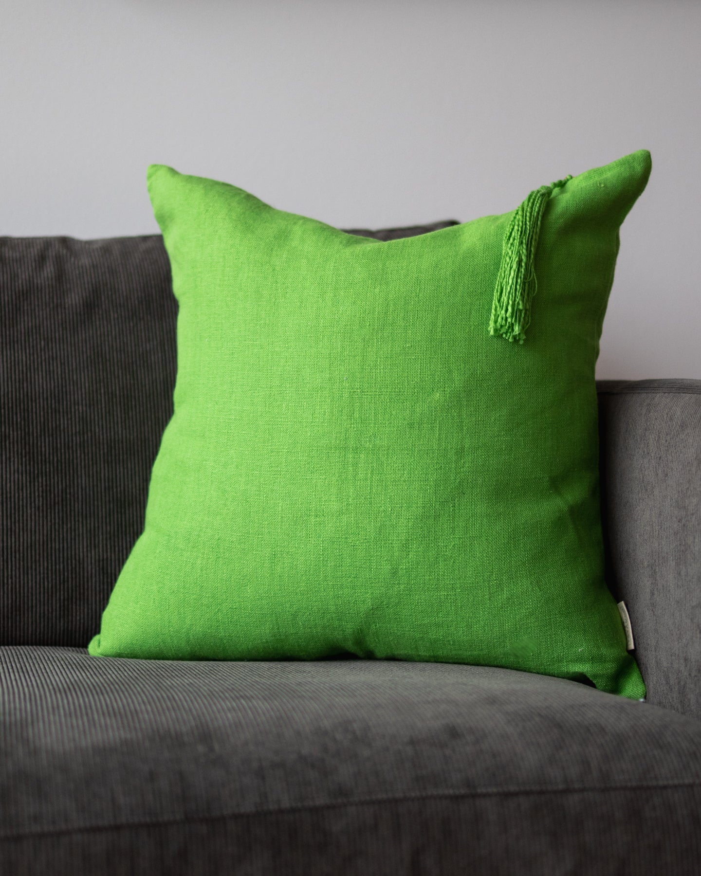 Lime green sales sofa pillows