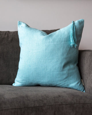 Chiara Organic Linen Throw Pillow - YaYa & Co.