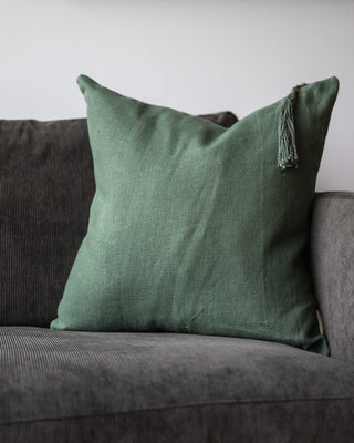 Chiara Organic Linen Throw Pillow - YaYa & Co.