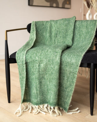 Gal Organic Brushed Wool Throw - YaYa & Co.