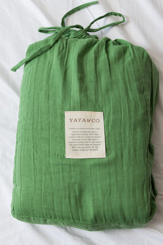 Ginette Organic Cotton Muslin Bedding Set - YaYa & Co.