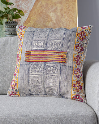 Mezya Organic Cotton Throw Pillow - YaYa & Co.