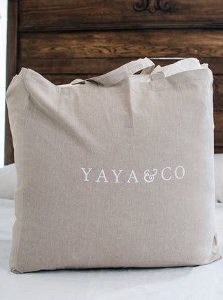 Organic Alpaca Duvet Insert with Organic Cotton Cover - YaYa & Co.