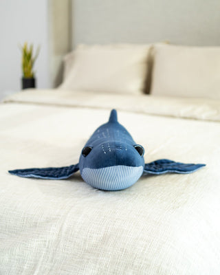 Organic Cotton Humpback Whale Pillow - YaYa & Co.